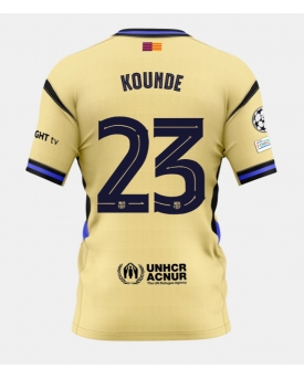 Barcelona Jules Kounde #23 Maglia Gara Trasferta Repliche 2025-26 Maniche Corte